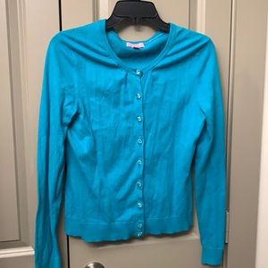 TEAL Lilly Pulitzer cardigan